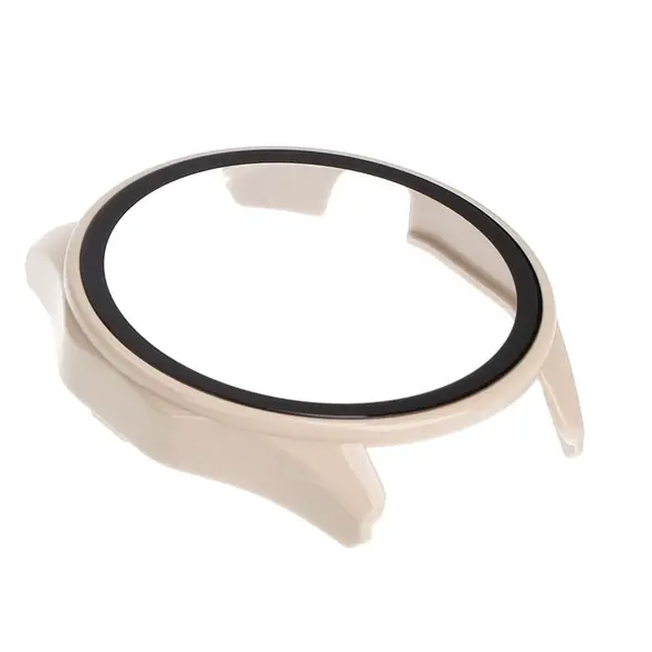 Bizon Case+Glass Watch Huawei Watch GT 4 46 mm beige
