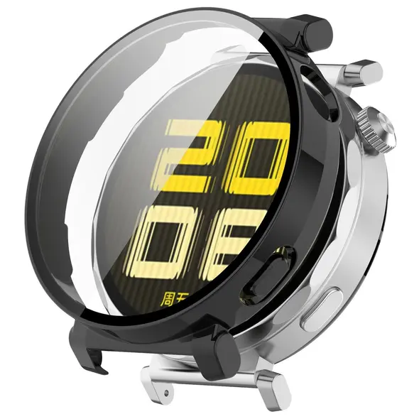 Bizon Case+Glass Watch Huawei Watch GT 5 Pro 42 mm black