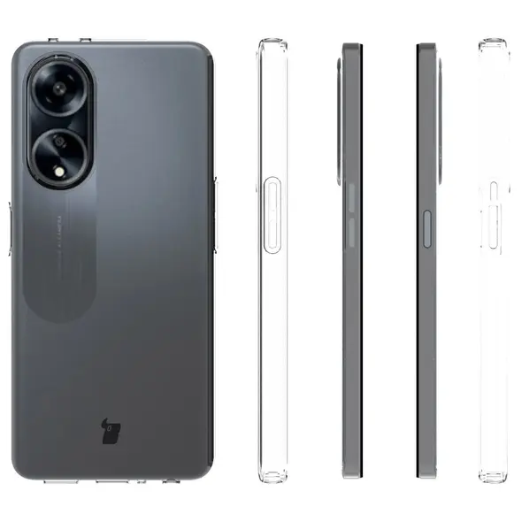 Bizon Case Salpa Oppo A98 5G clear