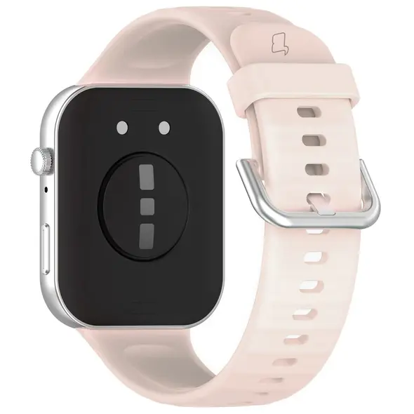 Bizon Strap Watch Silicone Pro Huawei Watch Fit 3 light rose