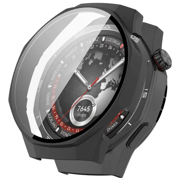 Bizon Case+Glass Watch Huawei Watch GT 5 Pro 46 mm black matte