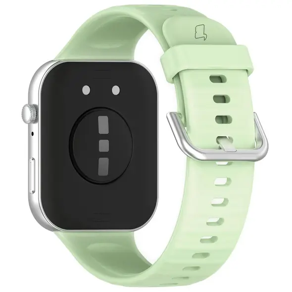 Bizon Strap Watch Silicone Pro Huawei Watch Fit 3 light green