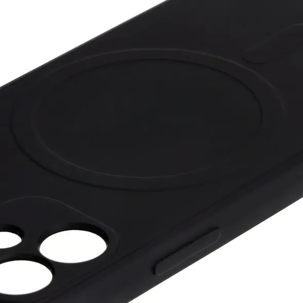 Bizon Case Silicone MagSafe Sq Apple iPhone 12 Mini black