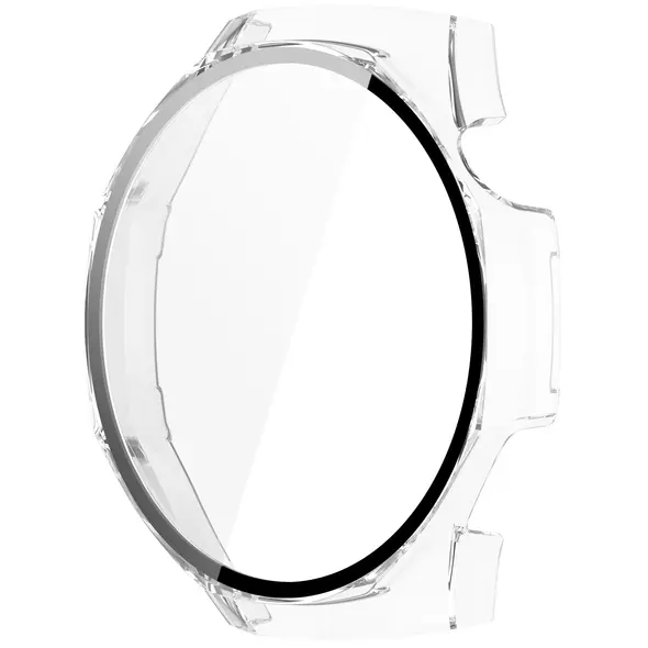 Bizon Case+Glass Watch Huawei Watch GT 5 Pro 46 mm clear