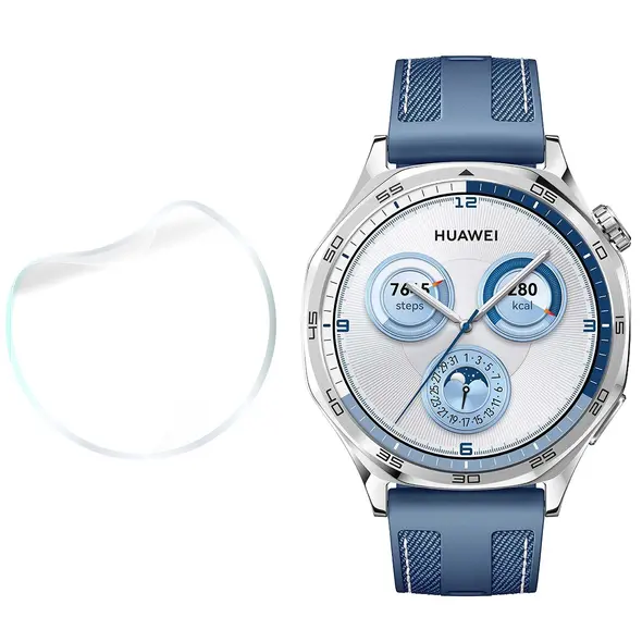 Bizon Glass Watch Hydrogel Huawei Watch GT 5 / GT 5 Pro 46 mm [2 PACK]