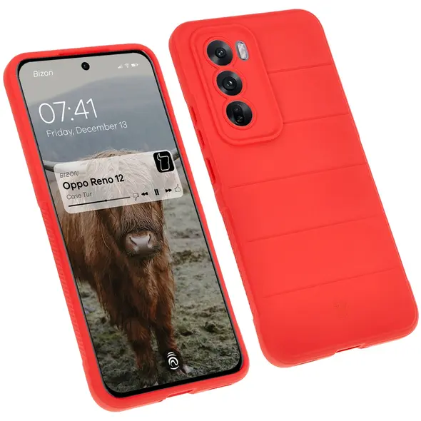 Bizon Case Tur Oppo Reno 12 red