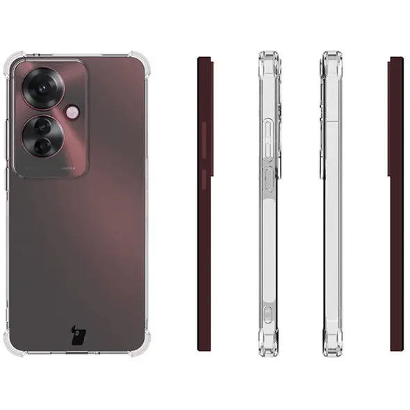 Bizon Case Salpa Oppo Reno11 F 5G clear