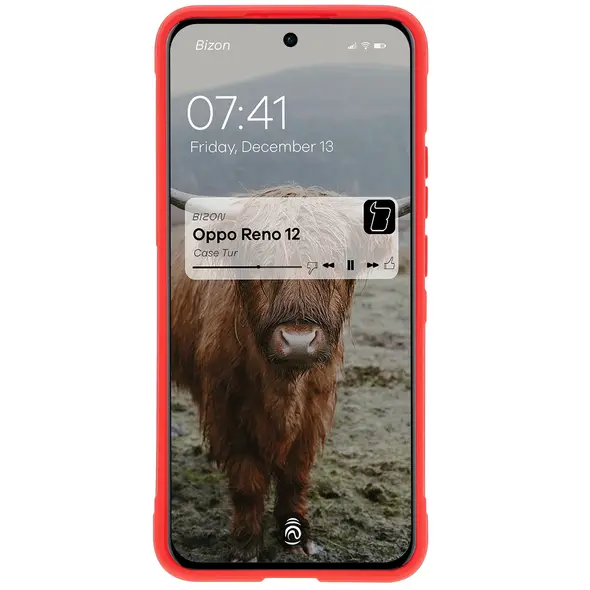 Bizon Case Tur Oppo Reno 12 red
