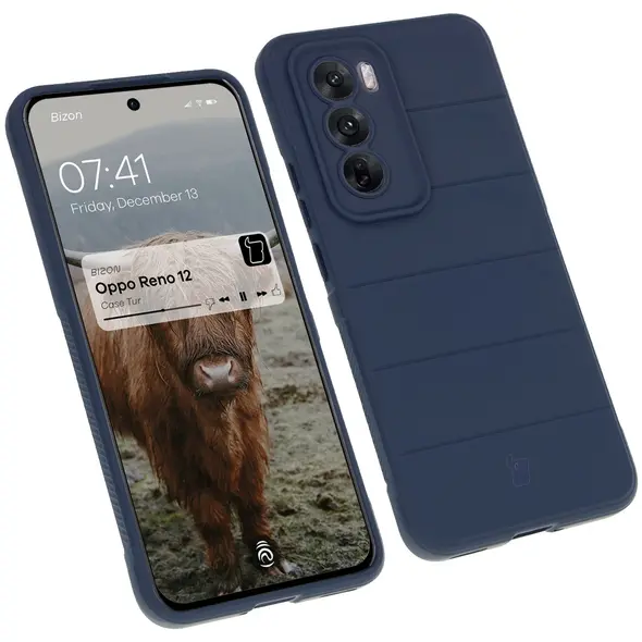Bizon Case Tur Oppo Reno 12 navy blue