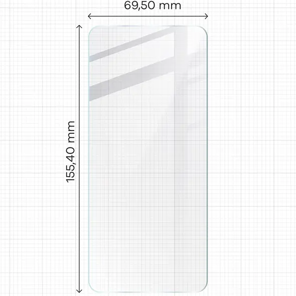 Bizon Glass Clear 2 Oppo Reno12 F 4G/5G/12 FS