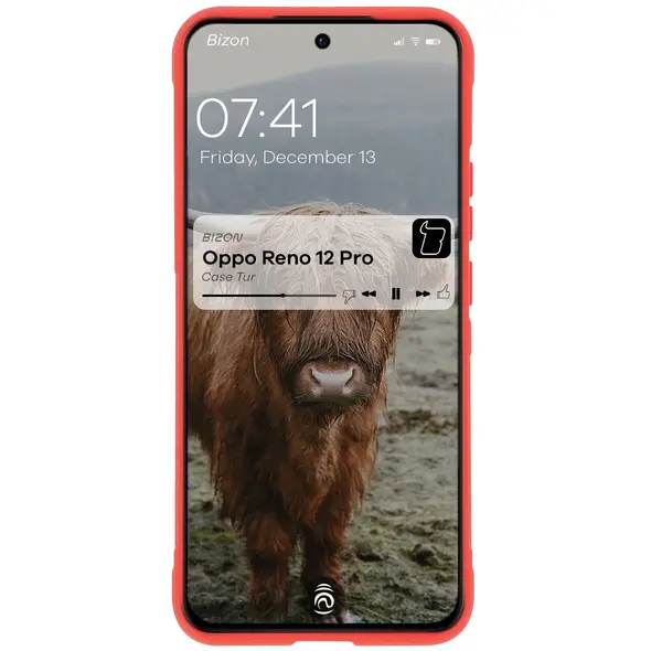 Bizon Case Tur Oppo Reno 12 Pro red