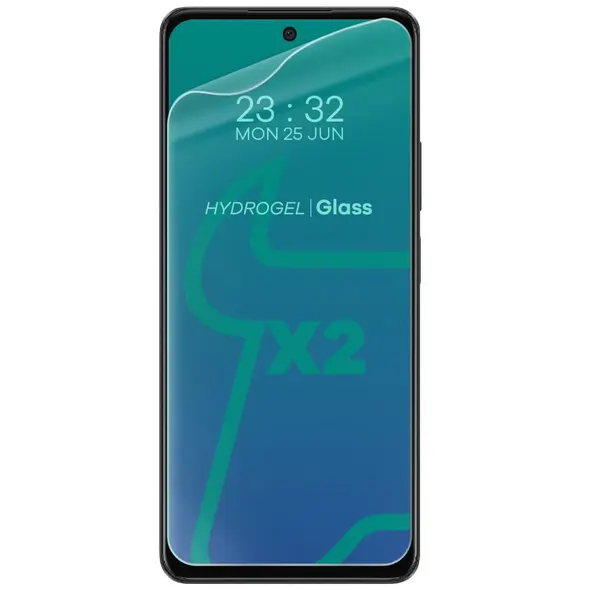 Bizon Glass Hydrogel Front Oppo A58 4G / A38 [2 PACK]