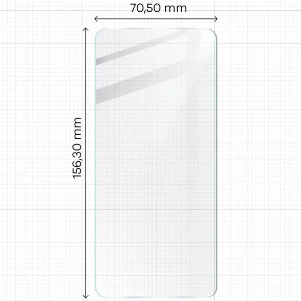Bizon Glass Hydrogel Front Oppo Reno11 F 5G [2 PACK]