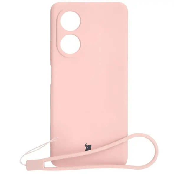 Bizon Case Silicone Oppo A58 4G light pink