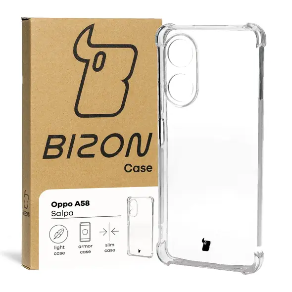 Bizon Case Salpa Oppo A58 4G clear