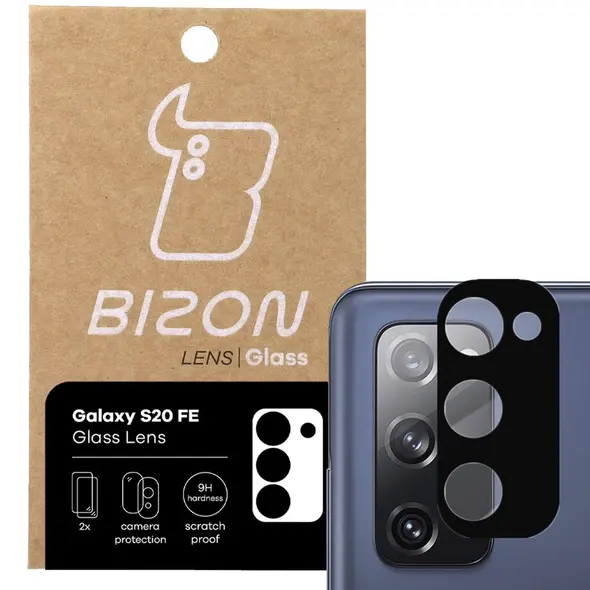 Bizon Glass Lens Samsung Galaxy S20 FE [2 PACK]