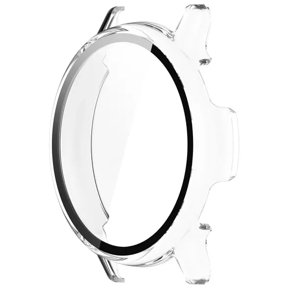 Bizon Case+Glass Watch Garmin Vivoactive 5 clear
