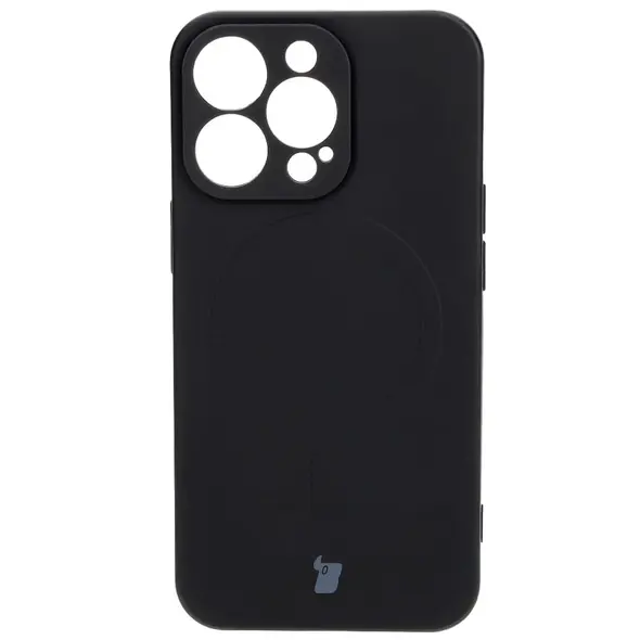 Bizon Case Silicone Magnetic Apple iPhone 13 Pro black