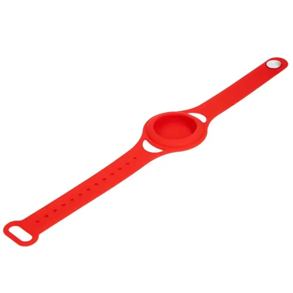 Bizon Case Locator Child Apple AirTag red