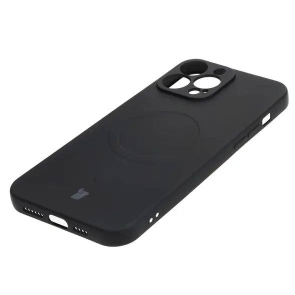 Bizon Case Silicone Magnetic Apple iPhone 13 Pro Max black