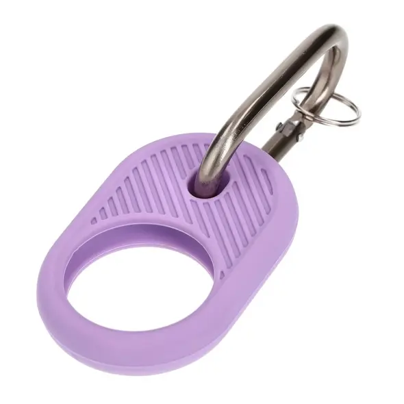 Bizon Case Locator Travel Apple AirTag purple