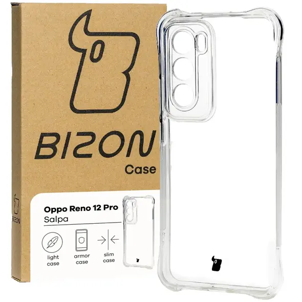 Bizon Case Salpa Oppo Reno 12 Pro clear