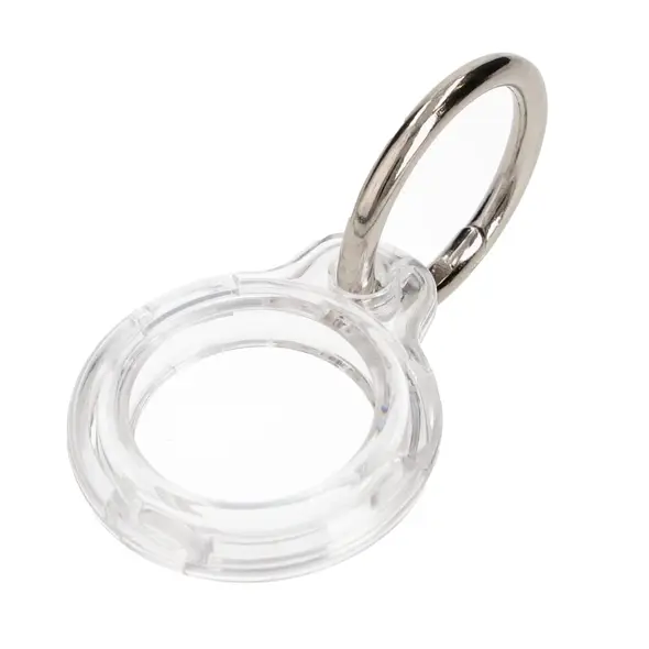 Bizon Case Locator Keychain Apple AirTag clear