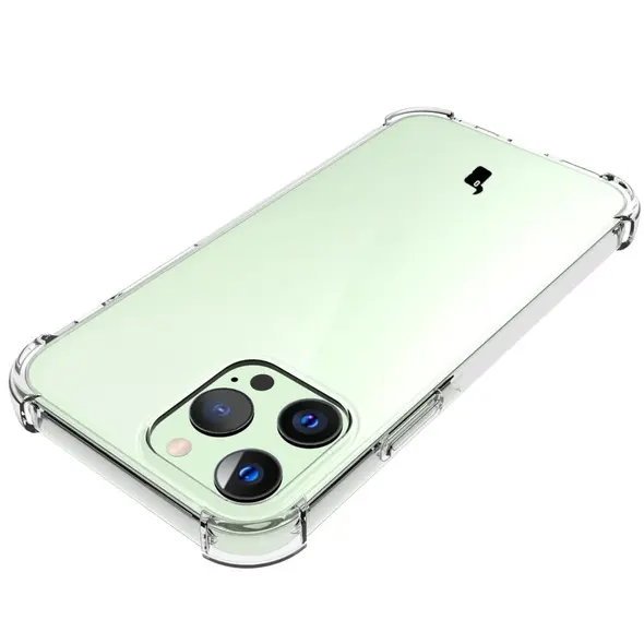 Bizon Case Clear Pack case + 2x screen glass + lens glass Apple iPhone 13 Pro clear