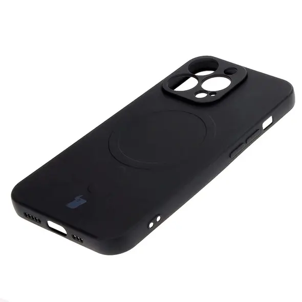 Bizon Case Silicone Magnetic Apple iPhone 13 Pro black