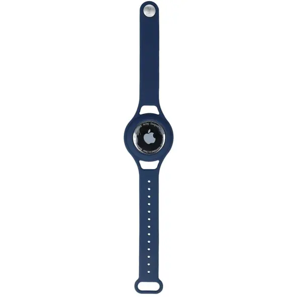 Bizon Case Locator Child Apple AirTag blue