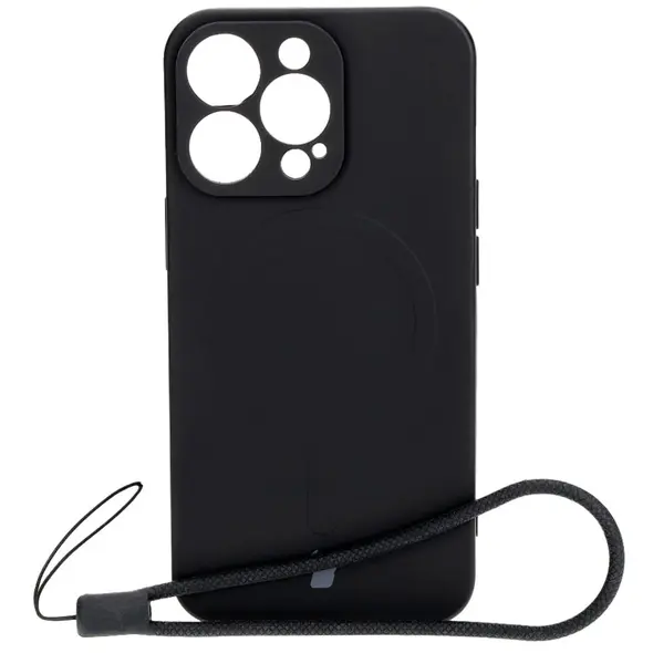 Bizon Case Silicone Magnetic Apple iPhone 13 Pro black