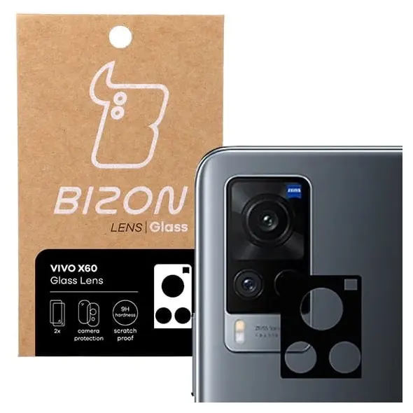 Bizon Glass Lens Vivo X60 [2 PACK]