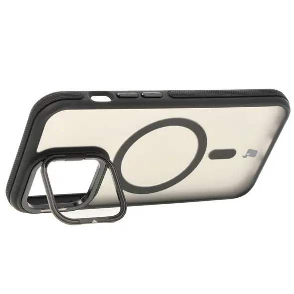Bizon Case Eclipse Apple iPhone 13 Pro smoky with a black frame