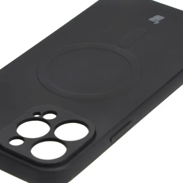 Bizon Case Silicone Magnetic Apple iPhone 13 Pro Max black