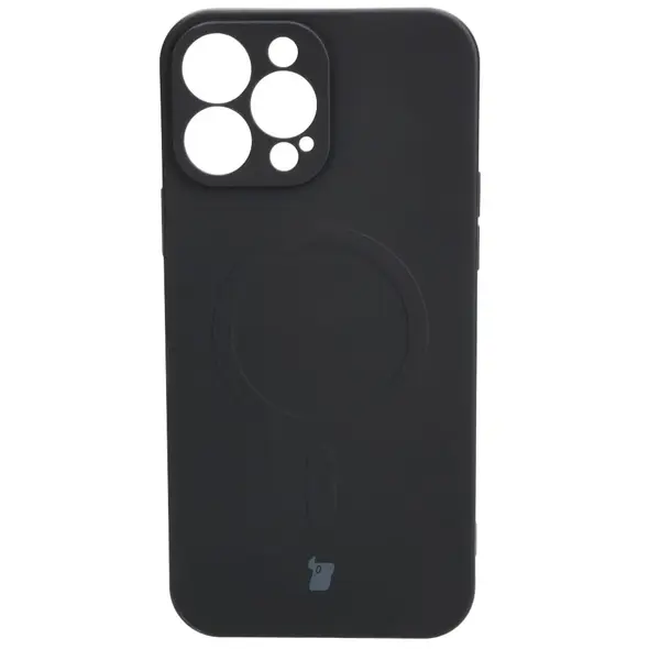 Bizon Case Silicone Magnetic Apple iPhone 13 Pro Max black