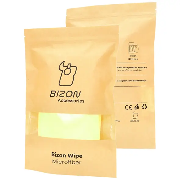 Bizon Wipe Trio 35 x 35 cm yellow [3 PACK]