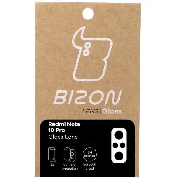 Bizon Glass Lens Xiaomi Redmi Note 10 Pro [2 PACK]
