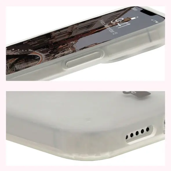 Bizon Case MatteO Apple iPhone 13 Pro transparent with a transparent frame