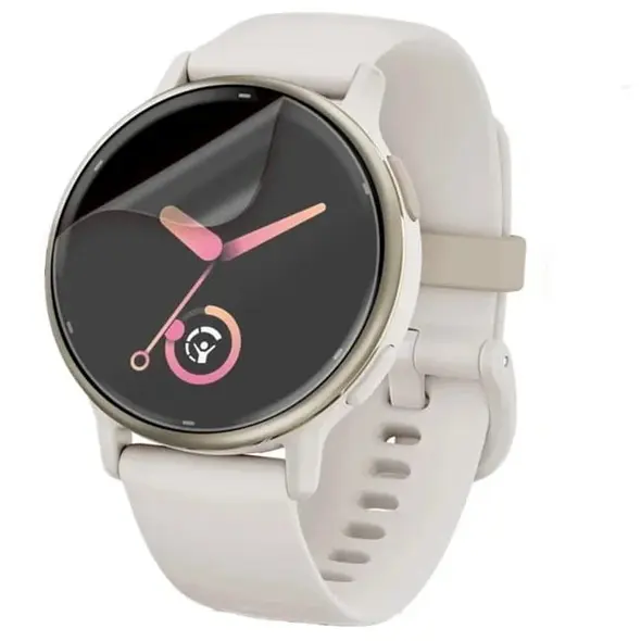 Bizon Glass Watch Hydrogel Garmin Vivoactive 5 [2 PACK]