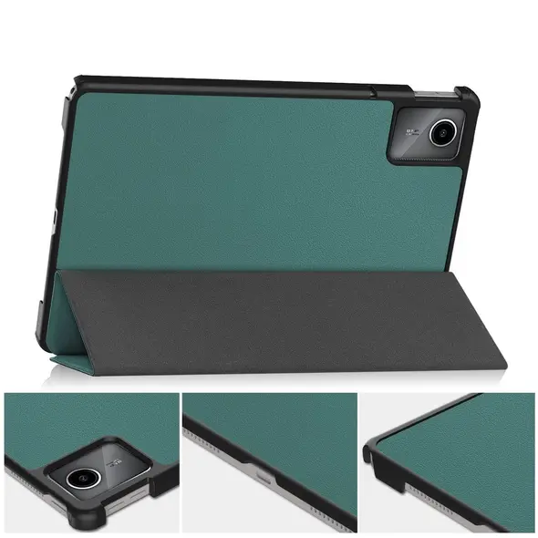 Bizon Case Tab Croc Lenovo Tab M11 dark green