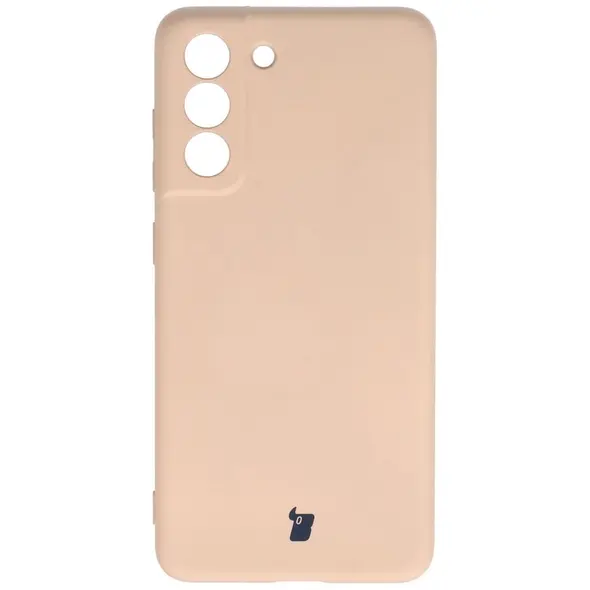 Bizon Case Silicone Samsung Galaxy S21 FE light pink