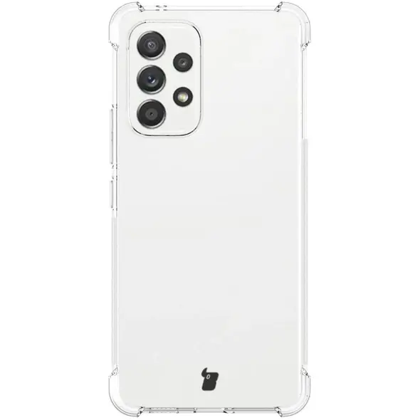 Bizon Case Clear Pack case + 2x screen glass + lens glass Samsung Galaxy A53 5G clear