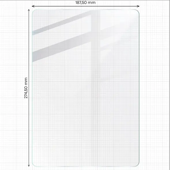 Bizon Glass Tab Clear Xiaomi Pad 6S Pro [2 PACK]