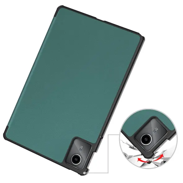 Bizon Case Tab Croc Lenovo Tab M11 dark green