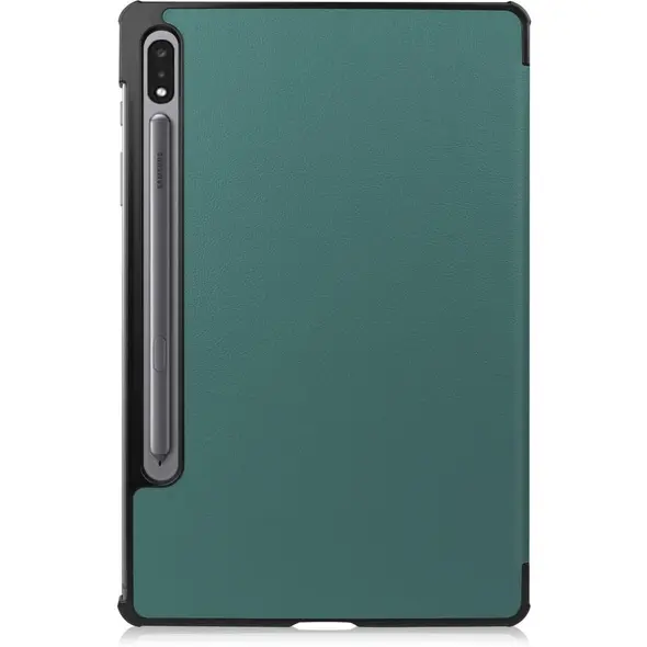 Bizon Case Tab Croc Samsung Galaxy Tab S8 Plus / S7 Plus dark green