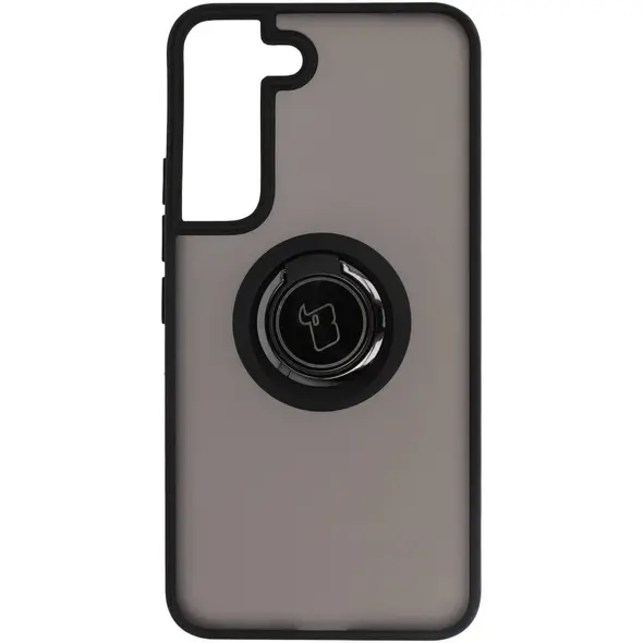 Bizon Case Hybrid Ring Samsung Galaxy S22 smoky with a black frame
