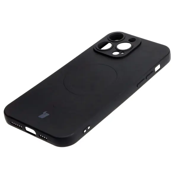 Bizon Case Silicone Magnetic Apple iPhone 14 Pro Max black