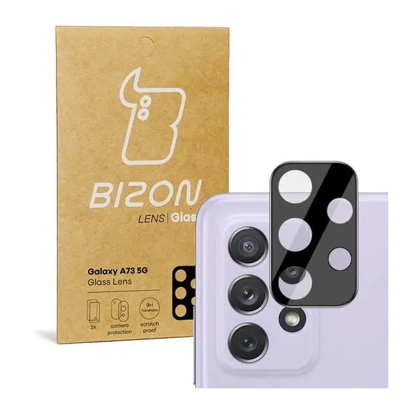 Bizon Glass Lens Samsung Galaxy A73 5G [2 PACK]