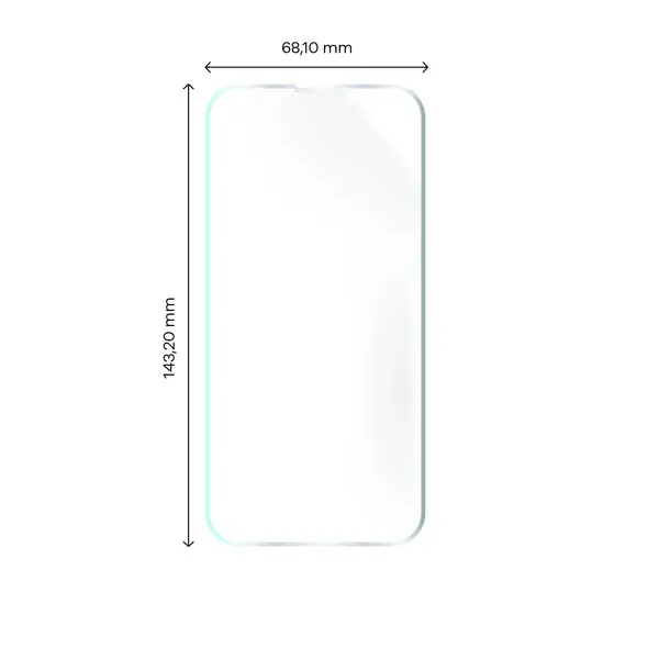 Bizon Glass Hydrogel Apple iPhone 14 / 13 / 13 Pro [2 PACK]