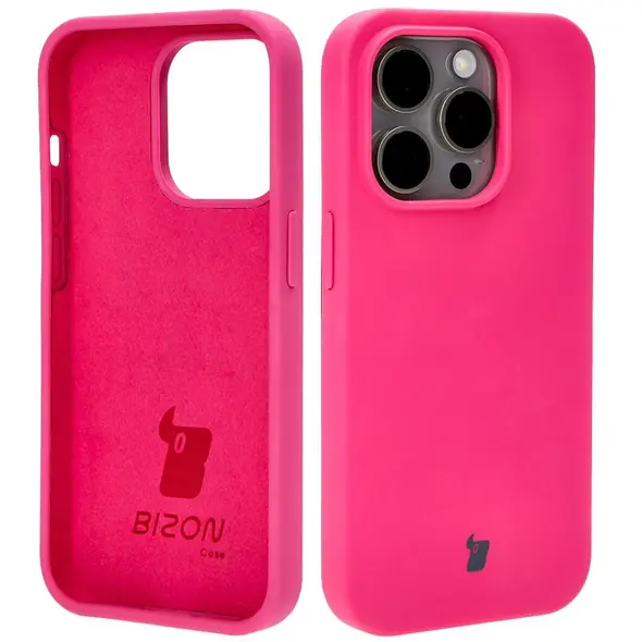 Bizon Soft Case Apple iPhone 14 Pro fuchsia